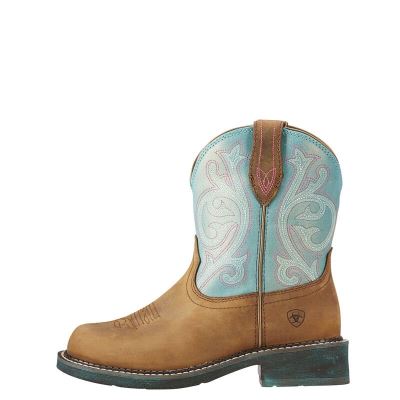 Ariat Western: Fatbaby Heritage Botas Western Mujer - Marrones / Turquesa (EFQYW0374)